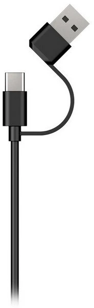 Genius MIC-S400U transliacinis mikrofonas, juodas, RGB, USB-C