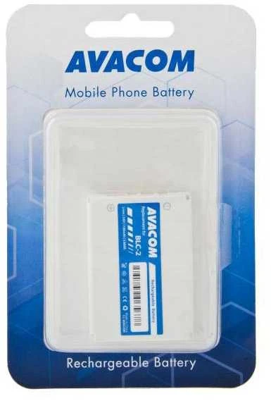 AVACOM LIČIO JONŲ 3,6 V 1100 mAh baterija telefonams NOKIA 3410, 3310, 3510 (pakaitinė BLC-2)