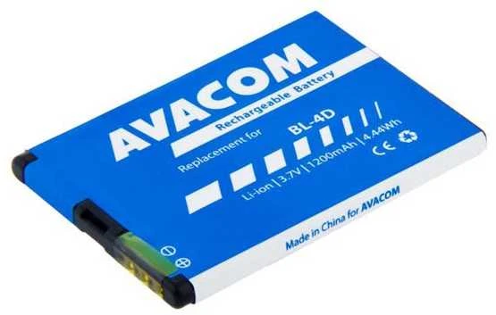 AVACOM BATERIJA Telefonui NOKIA E7, N8 LI-ION 3,7V 1200MAH (PAKEITIMAS BL-4D)