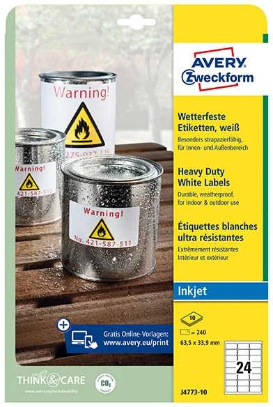 Avery Zweckform Heavy Duty A4 210 x 148 mm