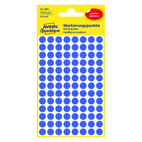 Avery Zweckform ETYK.ZF 3591 nuėmimo ratai, skirti ZAZN SKY - 3591