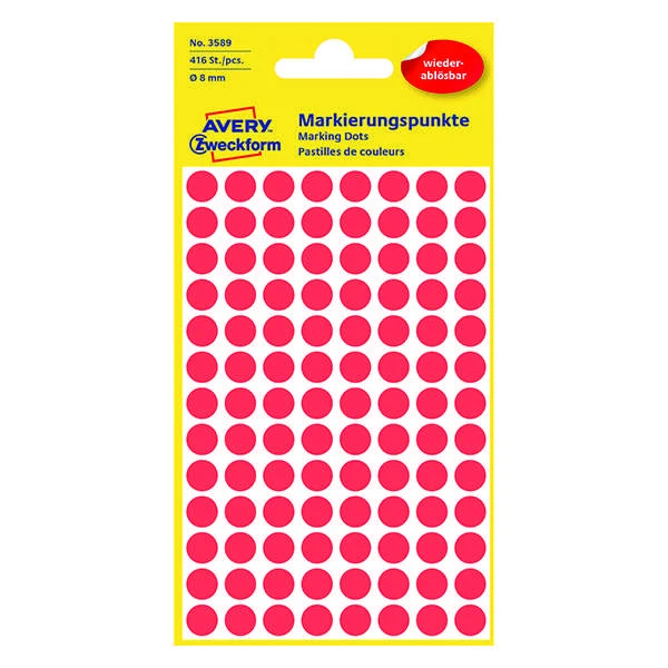Avery Zweckform ETYK.ZF 3589 USUW KÓŁKA DO ZAZN RAUD. - 3589