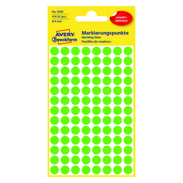 Avery Zweckform TIK.ZF 3592 UUW PINS Į ZONĄ – 3592