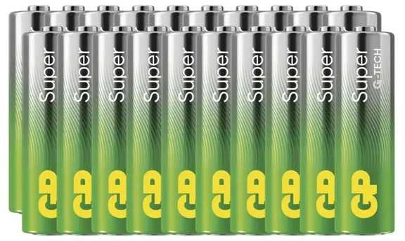 GP Super Alkaline AA tipo baterijų rinkinys
