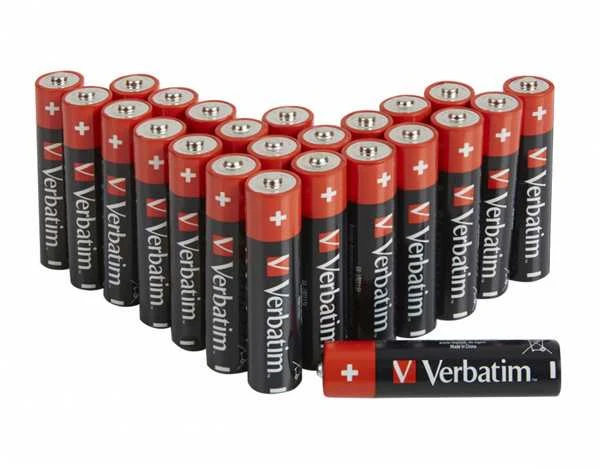 Verbatim ALKALINE BATTERY AA 20 PACK/HANGCARD
