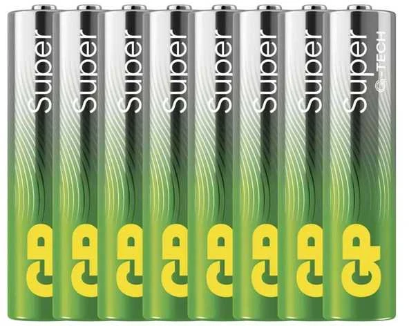 Blow AAA 1.5 LR3 GP SUPER šarminė baterija 8 vnt