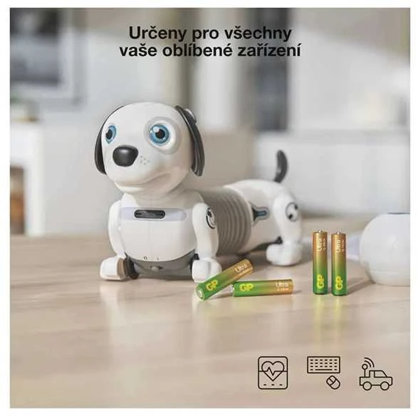 GP Ultra vienkartinės šarminės AAA baterijos, 8 vnt. pakuotė