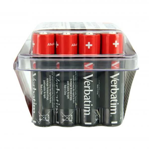 1x24 Verbatim šarminė baterija Micro AAA LR 03 PVC dėžutė 49504