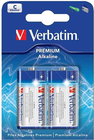 Verbatim C tipo šarminės baterijos, 2 vnt. pakuotė