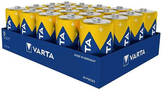 Varta Bateria Alkaliczna D R20 Industrial PRO 20pak