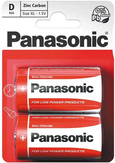 Galv.vnt. Panasonic Zinc R20-2BP