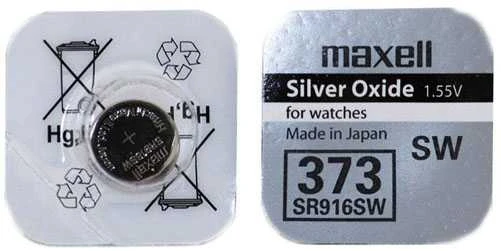 Maxell 373 (R916SW) baterijos 1 vnt.