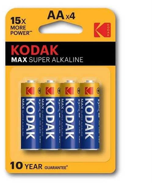 KODAK Max AA baterijų pakuotė