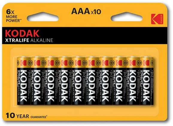 Kodak XTRALIFE Alkaline AAA Baterija 10 (5+5 pack)