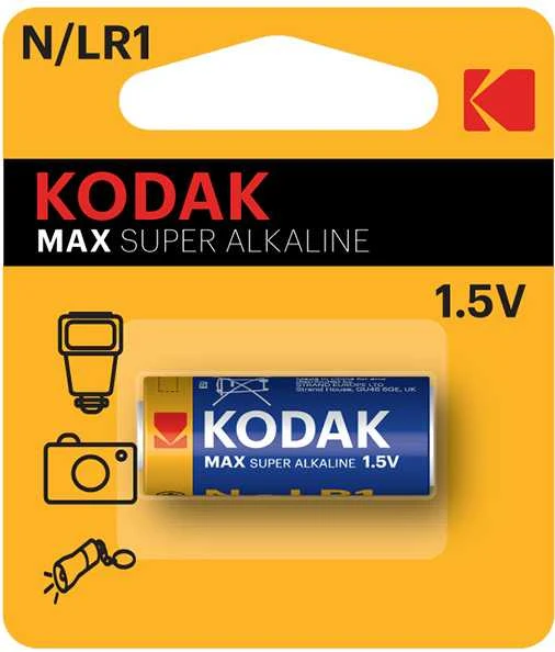 Bateria „Kodak ULTRA Alkaline N LR1“ baterija, 1 vnt.