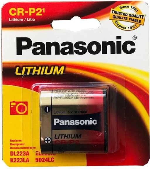 Panasonic CR-P2 Ličio elementai 6V CRP2 223
