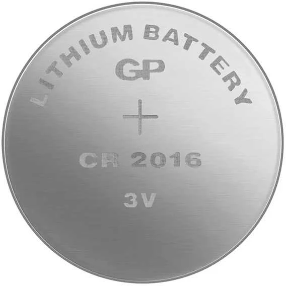 GP CR2016 3V apvali ličio baterija