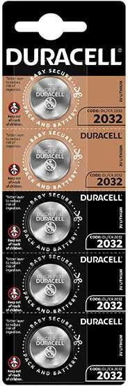 Duracell CR2032 monetos tipo baterijų komplektas