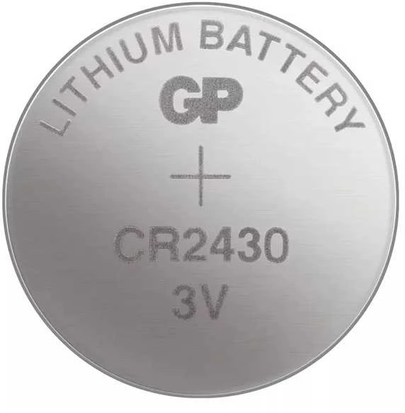 Elementas GP LITHIUM CR2430, 3V
