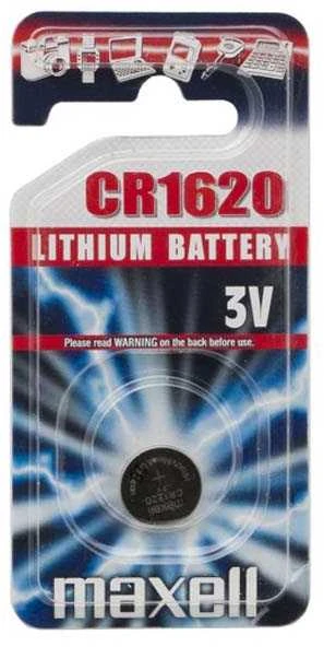 Baterija - Maxell CR1620 Vienkartinė Lithium-Manganese Dioxide