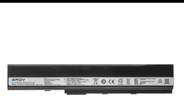 Green Cell Žalias Cell Akumuliatorius RDY A32-K52 į Asus A52 A52F A52N K42 K52 K52D K52F K52J