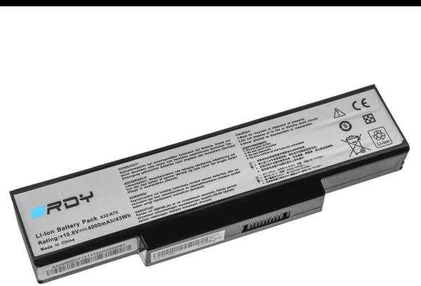 Baterija RDY A32-K72 do Asus K72 K72D K72F K72J K73S K73SV X73S X77 N71 N71J N71V N73 N73J N73S N73SV