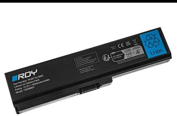Green Cell Žalias Cell Baterija RDY PA3817U-1BRS PA3818U-1BAS į Toshiba Satellite C650 C650D C660 C660D C665 L750 L750D L755D L770 L775