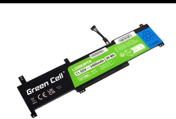 Žalias Cell Bateria Žalias Cell L20M3PF0 Lenovo Ideapad 3-14ITL6 15ITL6 17ITL6 S14 V14 15 17 G2 G3