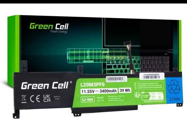 Žalias Cell Bateria Žalias Cell L20M3PF0 Lenovo Ideapad 3-14ITL6 15ITL6 17ITL6 S14 V14 15 17 G2 G3