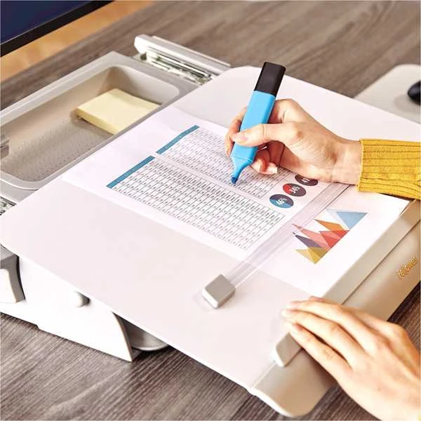 Laikiklis Ergonominė platforma FELLOWES Hana, baltos sp.