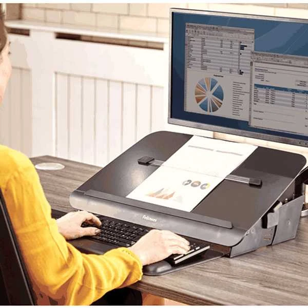 Laikiklis Ergonominė platforma FELLOWES Hana, juodos sp.
