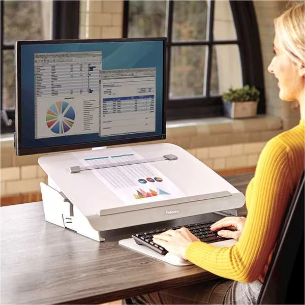 Laikiklis Ergonominė platforma FELLOWES Hana, baltos sp.
