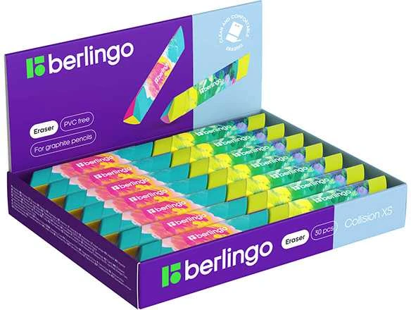Berlingo, termoplastiniai guminiai trintukai, spalvoti, 30 vnt., Collision XS