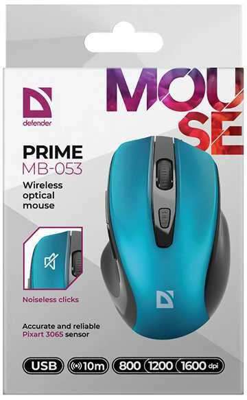 Pelė Defender Prime MB-053 turkusowa