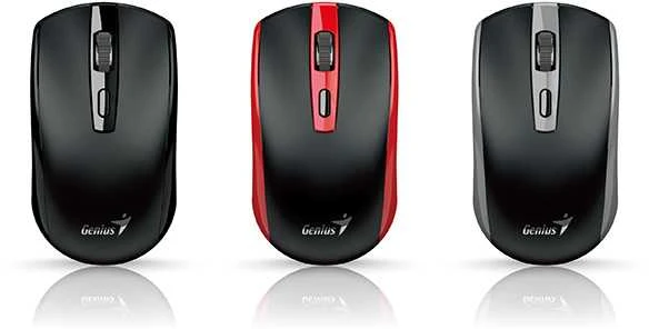 GENIUS pelė ECO-8150 / 1200 dpi / belaidė / įkraunama / „Copilot“ / juoda
