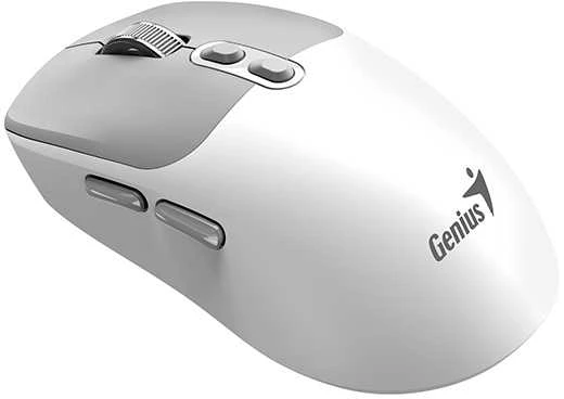 Genius NX-8080S BT Bevielė pelė, balta ir-pilka, 1600DPI