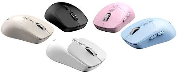 GENIUS NX-8080S BT pelė / dviguba „Bluetooth“ + 2,4 GHz / 1600 dpi / „Copilot“ / belaidė / tyli / mėlyna