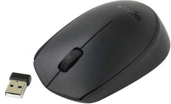 Belaidė pelė Logitech B170, Juoda