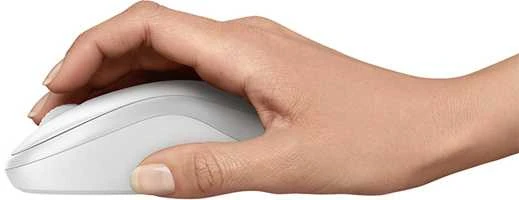 Belaidė pelė Logitech M240 Silent Bluetooth Mouse, baltos spalvos