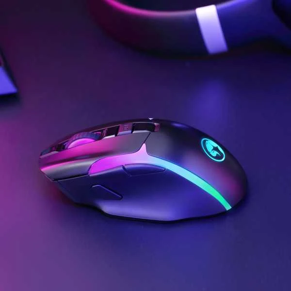 Marvo M729W juoda belaidė pelė | 4800 DPI