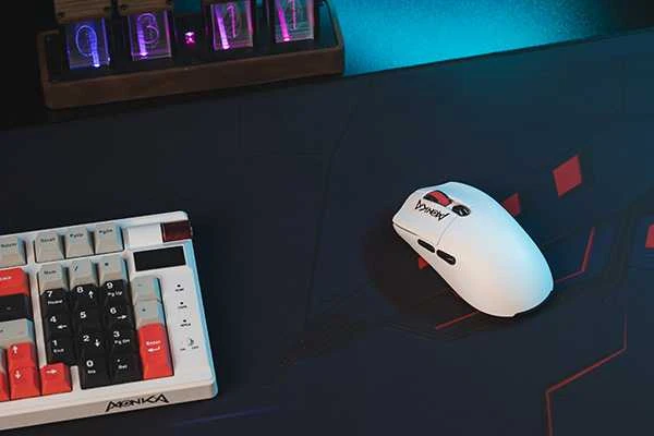 Marvo Guru G995W balta belaidė pelė | 26000 DPI