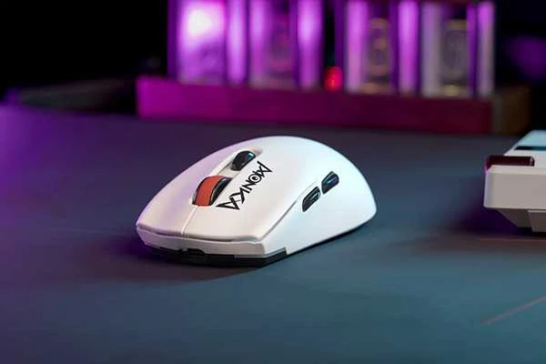 Marvo Guru G995W balta belaidė pelė | 26000 DPI