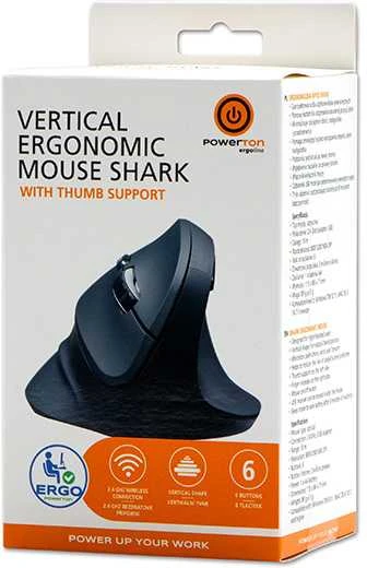 Unitek „Powerton Shark Pelė“ (WPM11E)