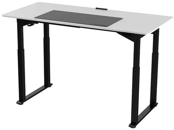 ULTRADESK UPLIFT Biurko 160x75 cm, 72-118 cm, juoda-balta