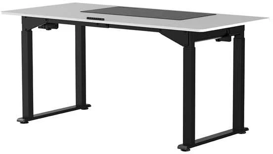 ULTRADESK UPLIFT Biurko 160x75 cm, 72-118 cm, juoda-balta