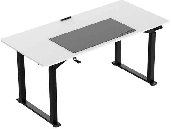 ULTRADESK UPLIFT Biurko 160x75 cm, 72-118 cm, juoda-balta