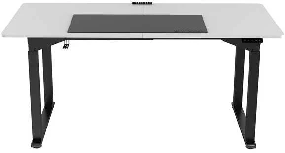 ULTRADESK UPLIFT Biurko 160x75 cm, 72-118 cm, juoda-balta