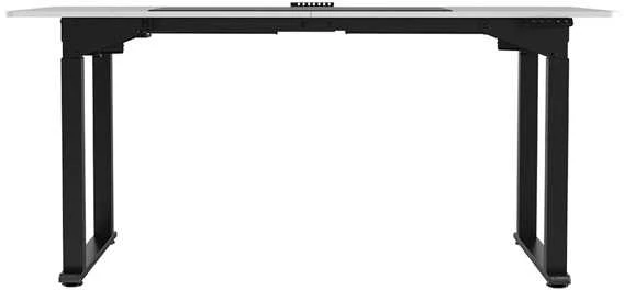 ULTRADESK UPLIFT Biurko 160x75 cm, 72-118 cm, juoda-balta