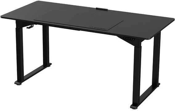 ULTRADESK UPLIFT Biurko 160X75 cm, 72-118 cm, juoda-juoda