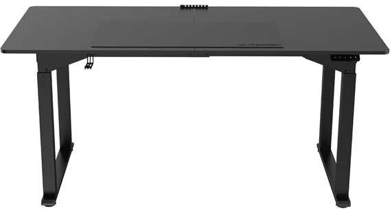 ULTRADESK UPLIFT Biurko 160X75 cm, 72-118 cm, juoda-juoda